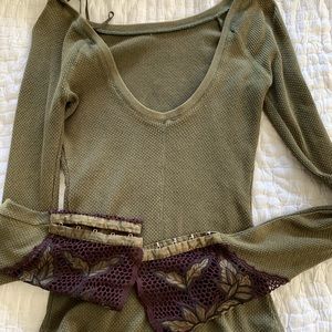 Dark green long sleeve